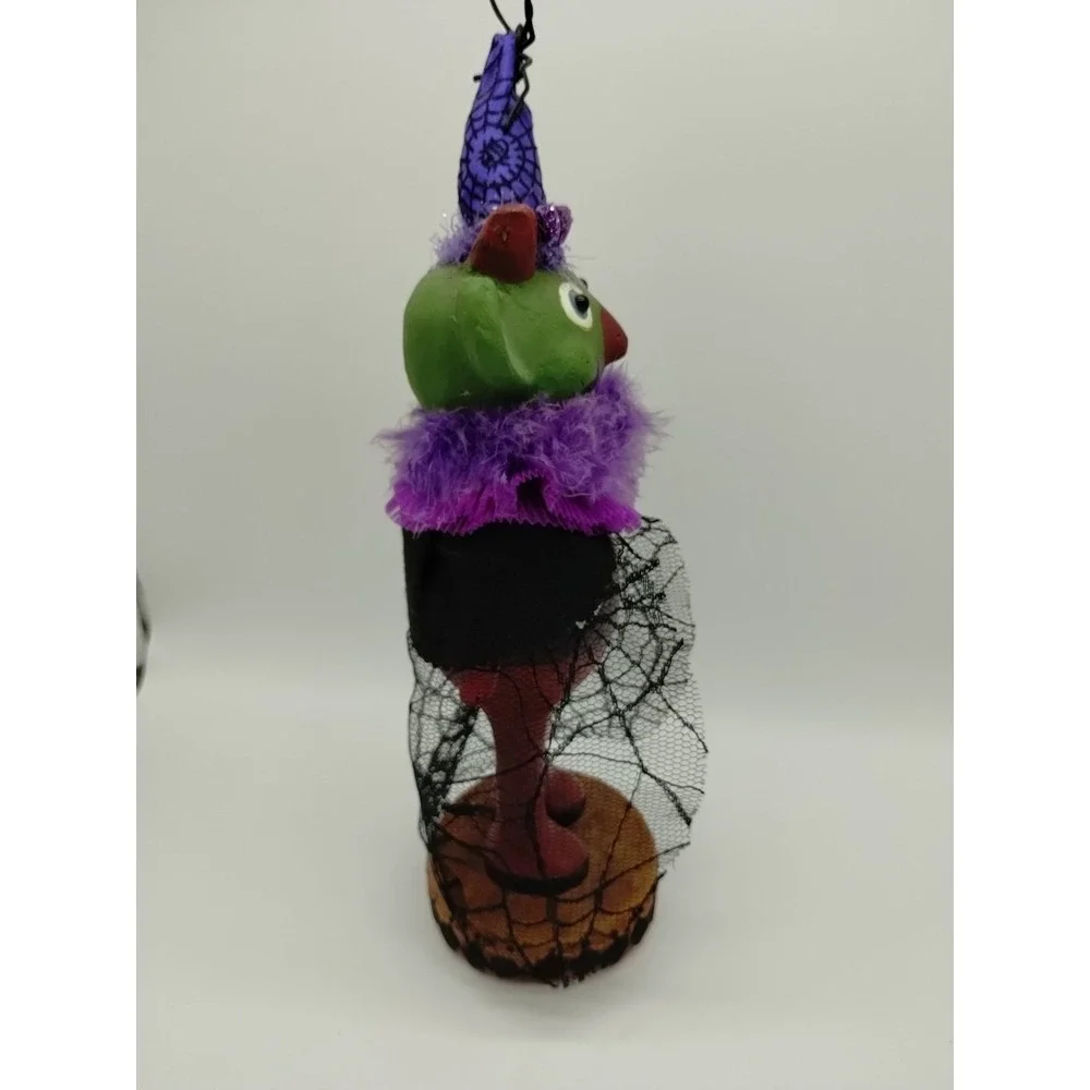 Cute Halloween Goblin Nodder Figurine Hat Spider